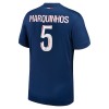 Camiseta de fútbol Paris Saint-Germain Marquinhos 5 Primera Equipación 2024-25 - Hombre